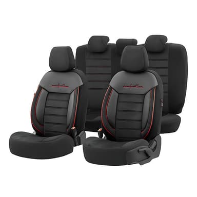 Тапицерия за кола Otom Comfortline CMF218 (Черно/Червено)