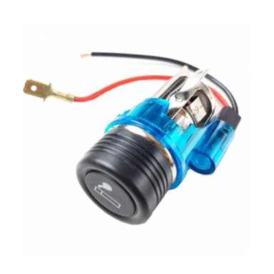 Универсална запалка за автомобили - 12V -09649 - синя