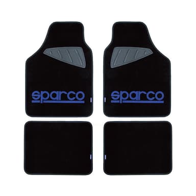 Стелки мокет SPC1901A Sparco Черни-Сини 4БР/К-Т