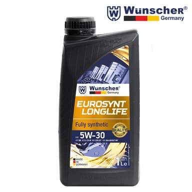Масло Wunscher 8051 EUROSYNT LONGLIFE 5W/30 - 1л.
