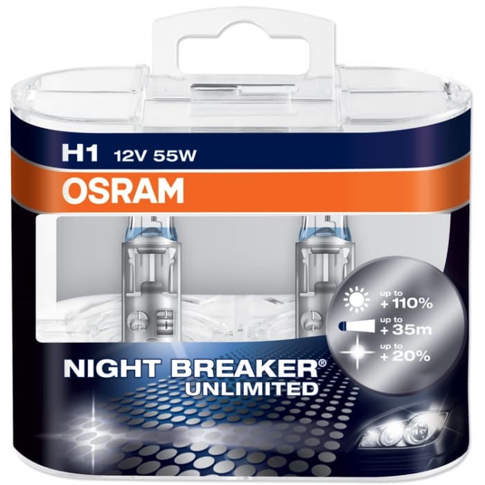OSRAM Night Breaker UNLIMITED H1 2бр/к-т