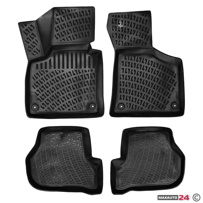 Гумени стелки RizLine съвместими с Audi A3 2006- 2013
