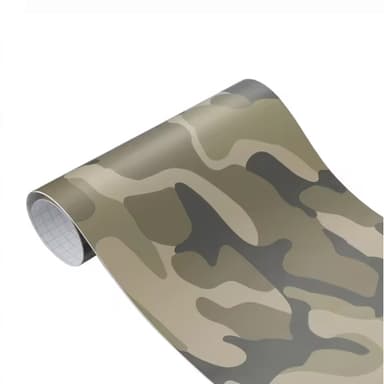Фолио камуфлаж 3 цвята - 1.52м х 1м