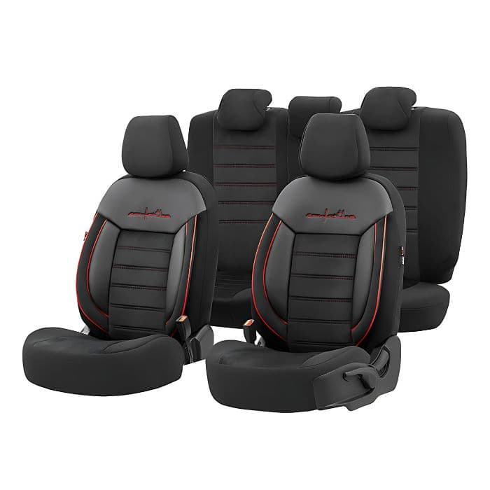 Тапицерия за кола Otom Comfortline CMF218 (Черно/Червено)