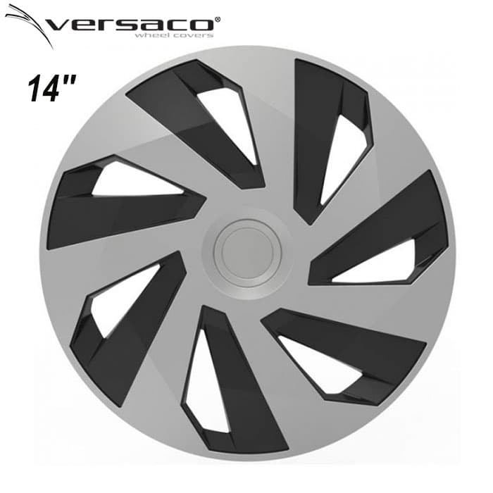 Тасове за джанти 14" Versaco Vector Silver/Black