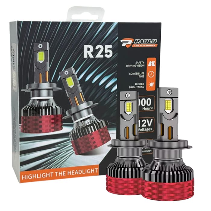 Лед крушки за кола - R25 9006 65W 2БР/К-Т