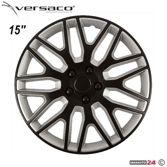 Тасове за джанти 15'' Versaco Dakar Black\Silver