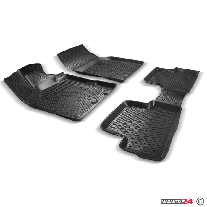Гумени стелки RizLine съвместими с Nissan Qashqai 2006-2013