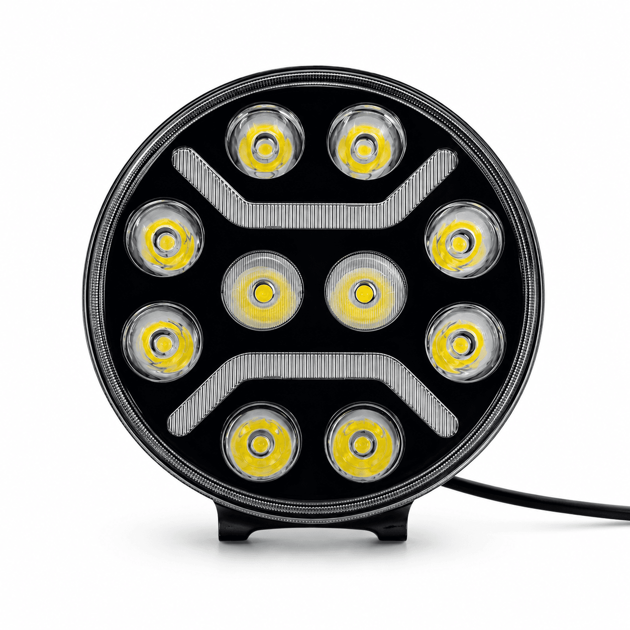 Халоген диоден 709 12-24V 10 LED 7″