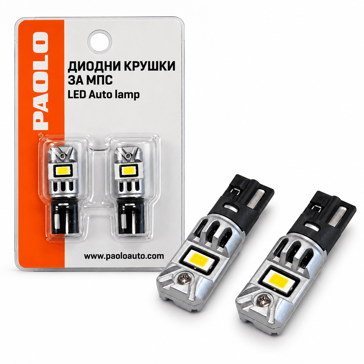 Диодни крушки 2626 - t10 12v 2бр/к-т