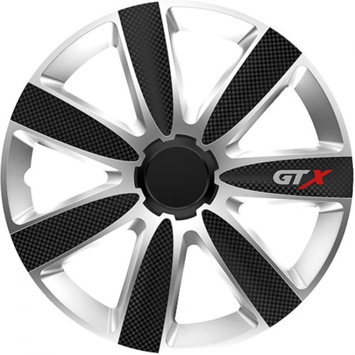 Тасове за джанти 14'' Versaco Carbon GTX - Black / Silver
