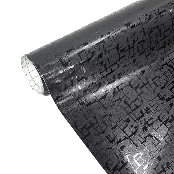 Фолио за облепяне черно 1.52m x 1m - PG255