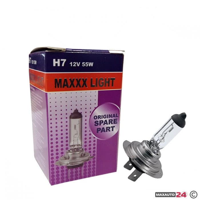 Крушка Maxxx light - Н7 12V 1бр/к-т