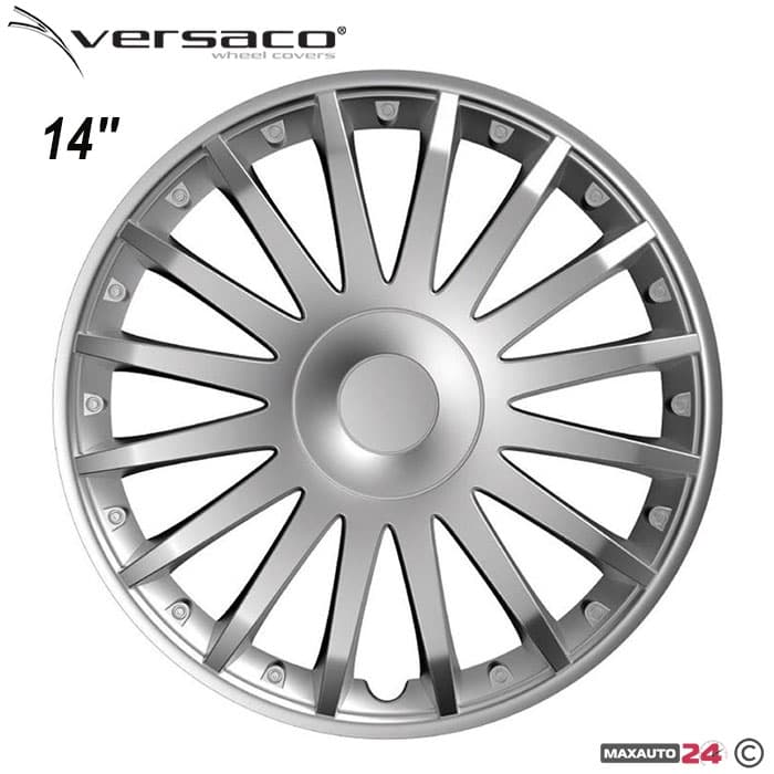 Тасове за джанти 14'' Versaco Crystal Silver