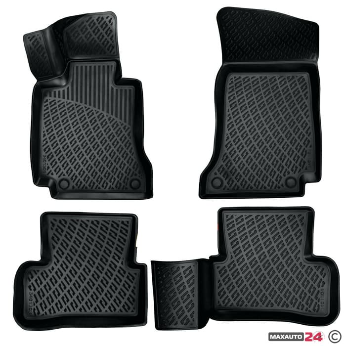 Гумени стелки RizLine съвместими с Mercedes C-class / w205 2014-