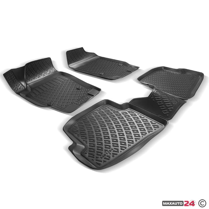 Гумени стелки RizLine съвместими с Volkswagen Polo 2002-2008
